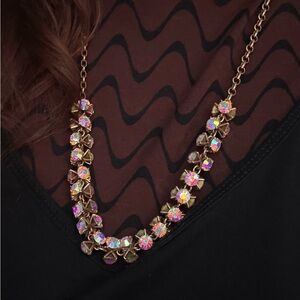 NWT J. Crew Iridescent Statement Necklace